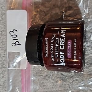 BEEKMAN PURE GOAT MILK WHIPPED BODY CREAM FIG LEAF